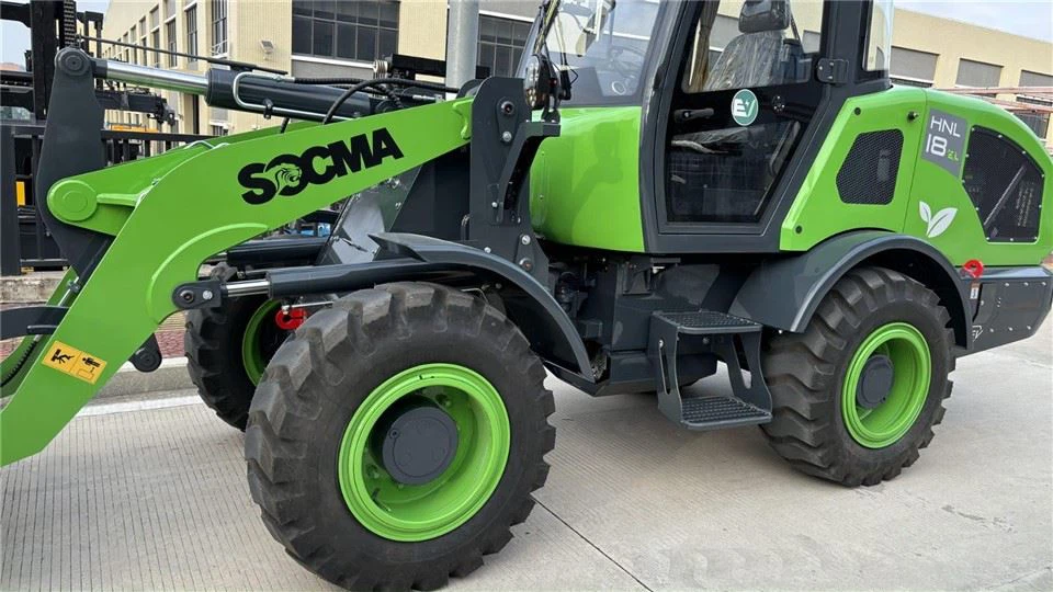 1.8 Ton Electric Mini Loader 4x4 Wheel Drive