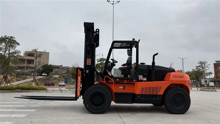 16t 16Ton Heavy Duty Forklift With 600mm Load Center