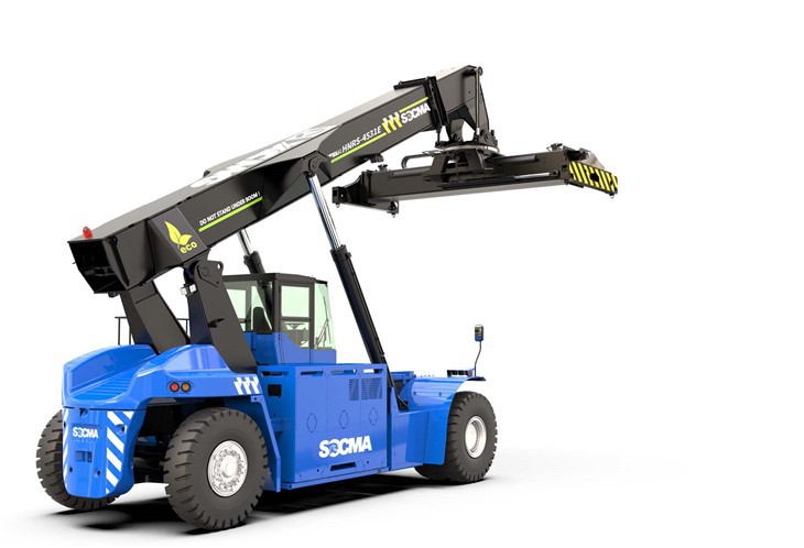 Gerbeur électrique à batterie au lithium 45T pour équipement portuaire à conteneurs