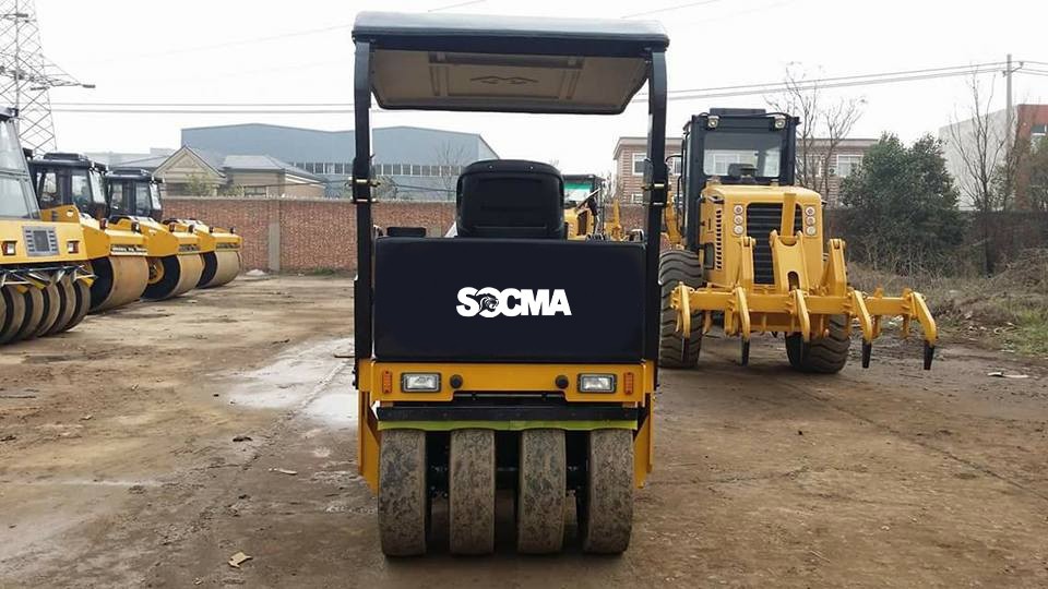 Mini Road Roller Price Road Construction Equipments Mini Road Roller Compactor 3T Hydraulic Pump For India Vietnam Pakistan