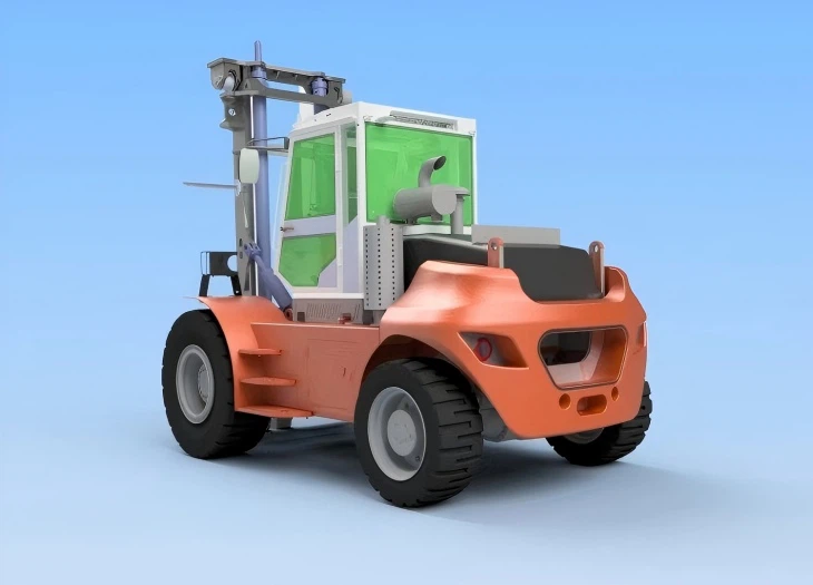10t Rough Terrain Forklift2