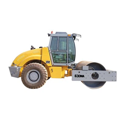 Compacteur vibrant à double tambour de la machine de construction de rouleau de route de 10Ton 110kw LTD210H