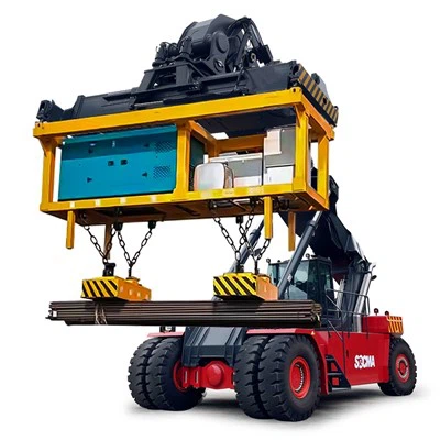 Empiler à portée de main efficace avec des électromagrète pour le levage de barre en acier et la manutention des matériaux en service lourd