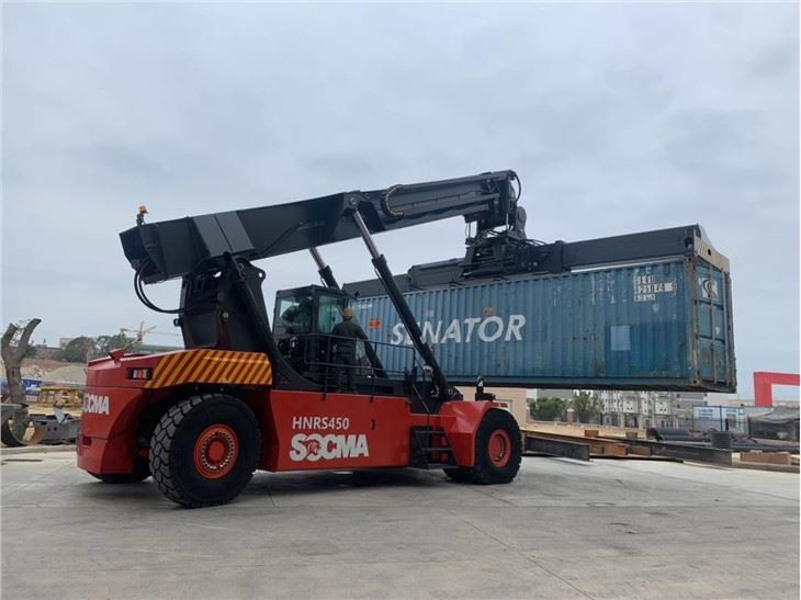 Gerbeur à conteneurs pleins de 45 tonnes