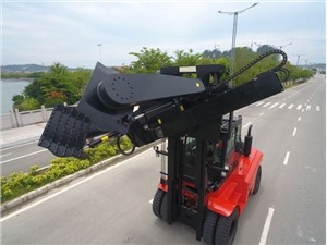 28 Tonnes Diesel Heavy Duty Chariot élévateur 4 Mètres