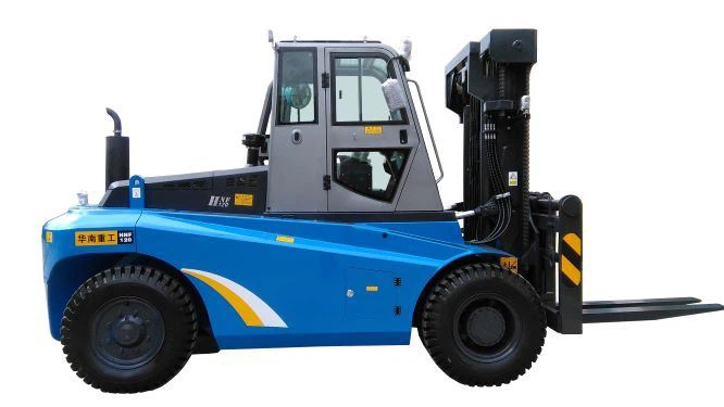 Chariot élévateur Socma 12 tonnes à vendre moteur Weichai bon marché et bon pour tout atelier lourd