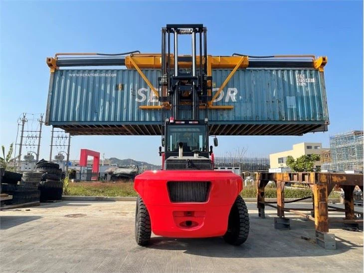 16 Ton Forklift Attach Container Clamp Work For Empty Container