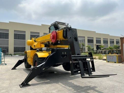 4Ton Telescopic Forklift 15 Meter 360 Degree Rotate