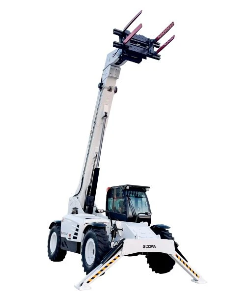 Pince de serrage pour chariot élévateur télescopique de 7,5 tonnes