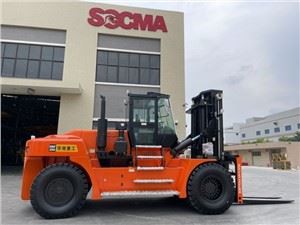 Chariot élévateur robuste de 25 tonnes identique à la machine HYSTER KALMAR