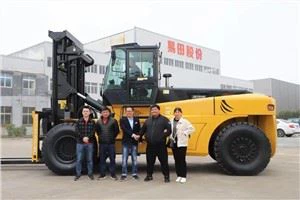 Chariot élévateur à batterie au lithium de 32 tonnes