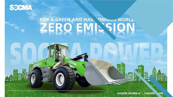 SOCMA Electric Wheel Loader And Excavator