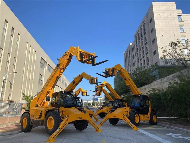 SOCMA 5.5 Ton 15m Telehandler 4WD Crab Mode