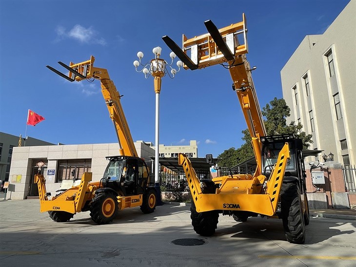 SOCMA 5.5 Ton 15m Telehandler 4WD Crab Mode