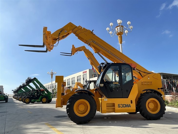 SOCMA 5.5 Ton 15m Telehandler 4WD Crab Mode